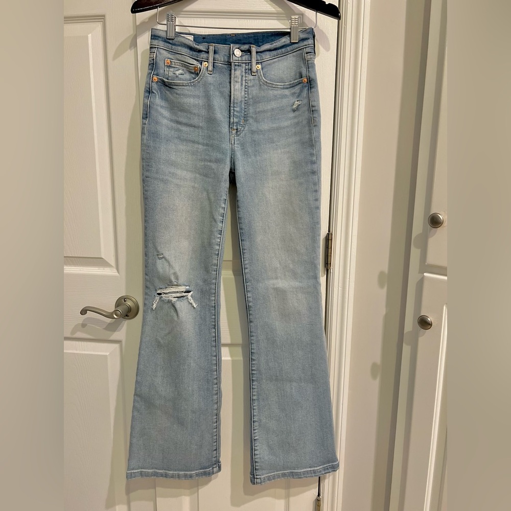 GAP 70s Flare High Rise size 26, size 2 Regular jeans